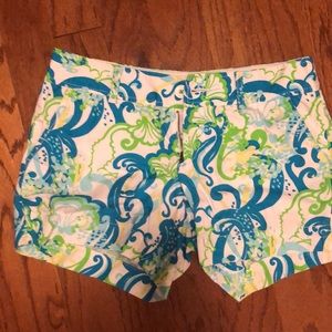 Lilly Pulitzer Callahan shorts sz 4